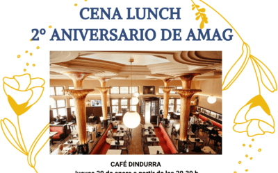 Cena Lunch 2º Aniversario de la asociación AMAG