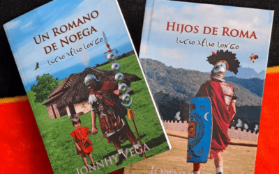 PRESENTACIÓN DE LOS LIBROS DE JONNHY VEGA “Hijos de Roma” y “Un Romano de Noega”